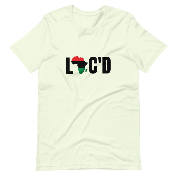 Black & Loc'd Short-Sleeve Unisex T-Shirt