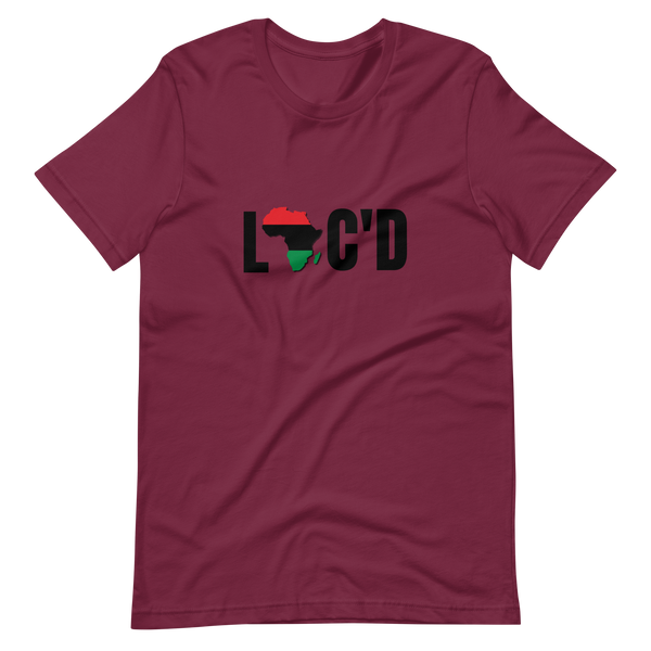 Black & Loc'd Short-Sleeve Unisex T-Shirt