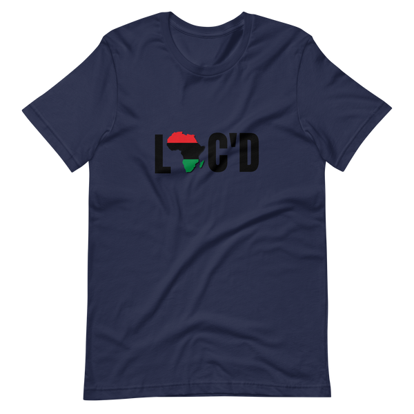 Black & Loc'd Short-Sleeve Unisex T-Shirt