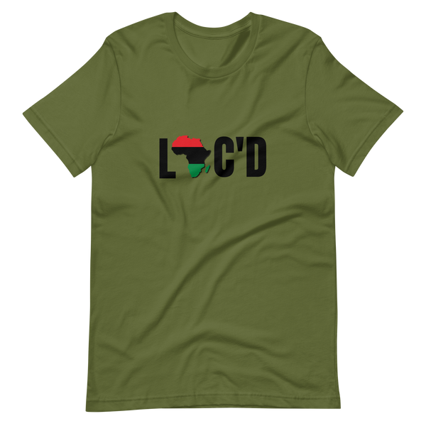 Black & Loc'd Short-Sleeve Unisex T-Shirt