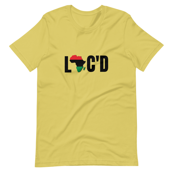 Black & Loc'd Short-Sleeve Unisex T-Shirt