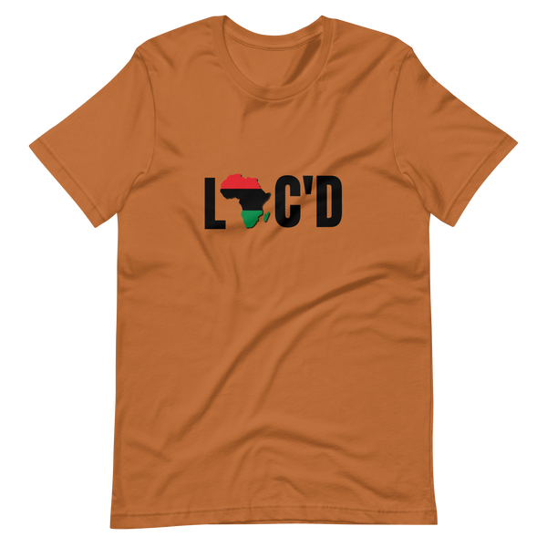 Black & Loc'd Short-Sleeve Unisex T-Shirt